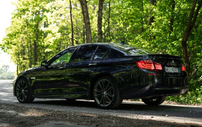 BMW Seria 5 cena 71900 przebieg: 203000, rok produkcji 2013 z Siedlce małe 301